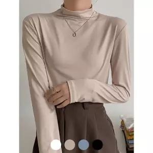 [예쎄]쫀득 간절기 이너 반폴라 티셔츠 S4FTS002A_P372787481