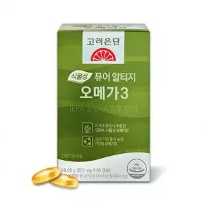 고려은단 식물성 퓨어 알티지 오메가3 60캡슐 1개