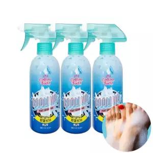 온더바디 코튼풋 발을씻자 풋샴푸 쿨링 510ml 3개