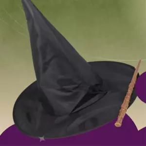 오담 마법사 모자 지팡이 세트 마법도구
