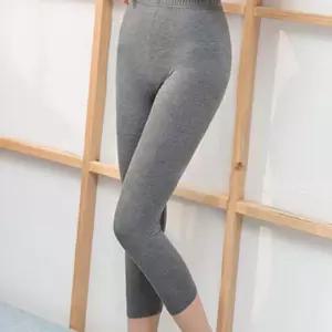 (올핀)무지 7부 레깅스 운동 쫄바지 면소재 허리밴딩 여성