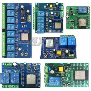 ESP32 WIFI 블루투스 BLE 1/2/4/8 채널 릴레이 모듈 개발 보드 액세서리 AC220V/DC5-30V