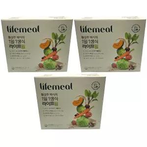 이롬 황성주 생식 라이프밀 1일 1생식 아침간편식 30g x 14포, 3개 / M