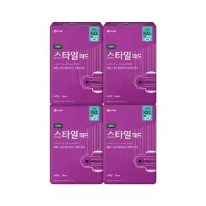 디펜드 스타일 패드 참숯 중용량 24매 x 4