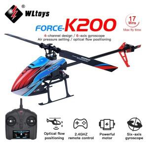 RC헬기 헬리콥터 비행기 전투기 드론 무선 조정 카 자동차 오프로드 포크레인 WLtoys XK K200 RC 헬리콥터