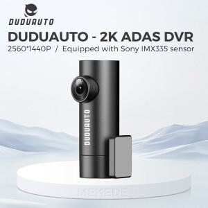 DUDUAUTO 2560*1440P 자동차 DVR 대시 캠 안드로이드 DVD 플레이어 ADAS LDWS 네비게이션 오디오 음성 알람