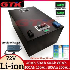 GTK 72V 40Ah 100Ah 리튬 이온 배터리 (3KW 7KW 14KW 밴 트럭 지게차 관광차용)