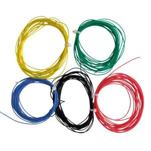 전기 와이어 1m/5m - 28AWG DIY 연질 실리콘 유연한 주석-구리