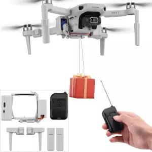 iEago RC Airdrop 시스템 DJI Mini 2 SE/Mavic 페이로드 드롭 장치 드론 낚시 미끼 방출 결혼 반지 탐색