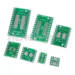 10개 PCB 키트 SOP8 SSOP10 20 24 28 to DIP SMD IC 어댑터 소켓 SOIC TSSOP 보드 0.65mm