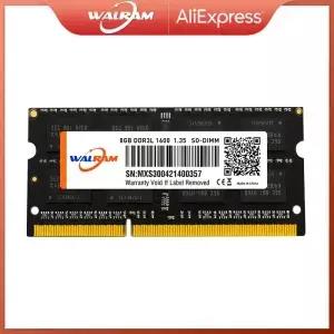 Walram DDR3 노트북 메모리 PC3 10600 12800 19200 21300 1600 Som 4GB