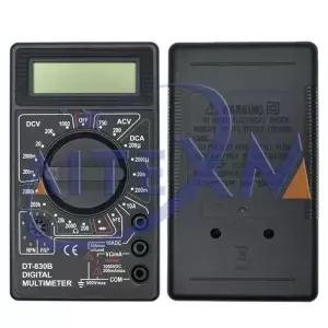 DT830B LCD 자동 범위 디지털 멀티 계량기 전압계 분석 기기 전기 저항계 전압 테스터
