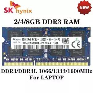 빠른 SK 하이닉스 4GB/8GB DDR3/DDR3L 노트북 메모리 RAM SOM 1066/1333/1600MHz 204핀 1.35V/1.5V