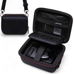 캐논 파워샷 G7 X 마크 III II SX740 HS 소니 ZV-1 KODAK PIXPRO WPZ2 디지털 4K 브이로깅 카메라 포인트 앤 슛 비디오 카메라 백 블랙(케이스만)과 호환