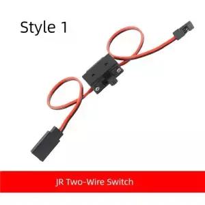 FUTABA JR R252 범용 RC 스위치 커넥터 자동차 보트 비행기 DIY 모델 업그레이드 액세서리 용 내구성 방수