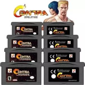2가지 스타일 GBA 게임 카트리지 클래식 레트로 런앤건 슈팅 EUR/USA 버전 게임보이 어드밴스 컬렉션