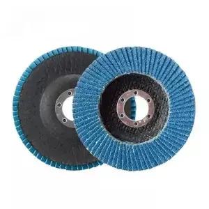 1PC 지르코니아 플랩 연마 샌딩 휠 125mm 보어 앵글 그라인더용 금속 스테인리스 스틸 연삭