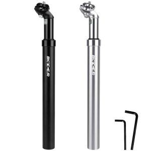 서스펜션 시트포스트 27.2 28.6 30 30.4 30.9 31.6 33.9 장착 자전거 40MM 트래블 바이크 MTB BMX 로드 시티 바이크용 알루미늄 튜브 쇼크 업소버