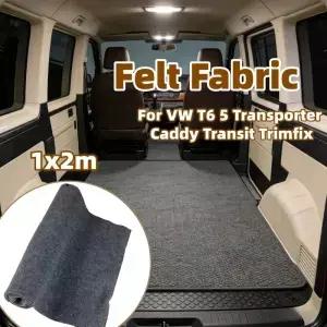 RV 라이닝 카펫 스 펠트 패브릭 리노베이트 업홀스터리 매트 난연제 VW T6 5 트랜스포터 캐디 트랜짓