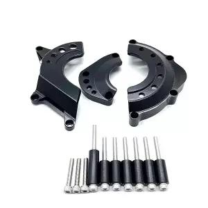 모토카노 엔진 가드 Z900 Z900RS/카페 호환 엔진 커버 블랙