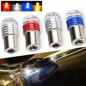 2x1156 스트로브 1157 플래시 Led BA15S BAY15D P21/5W P21W R5W R10W 전구 자동차 조명 S25 5630 브레이크