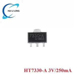 낮은 아웃 선형 레귤레이터 LDO 칩 IC HT7330 SOT89 3V 3.3V 5V 250mA 로트당 10 개