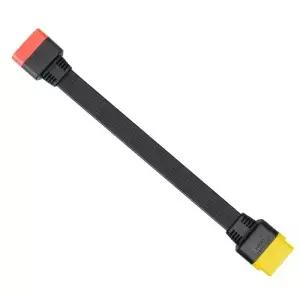 36CM OBDII 연장 케이블 16핀 남성여성 연결 Thinkdiag Easydiag BD2 커넥터 진단 ELM327 OBD2