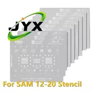 삼성 A14 A54 S21 S22 A33 A53 C RAM Exynos1330 1380 S16용 AMAOE 리볼링 스텐실 주석 도금 마더보드 수리
