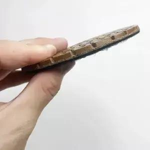 4인치 100mm 갈색 다이아몬드 연마 패드 습식 연삭 금속 석재 화강암 대리석 세라믹 타일