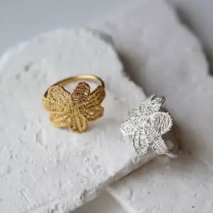 [엘리오나 컬렉션] Legacy Lace Ring (24k 금도금)
