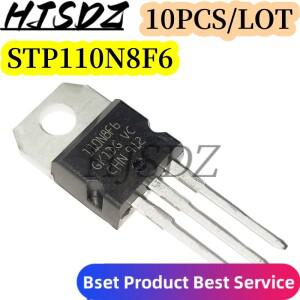 10개/몫 트랜지스터 STP110N8F6 TO-220
