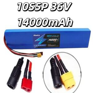 10S5P 36V 14000mAh 충전식 리튬 배터리 팩 BMS 500W 전력 스쿠터 차량용 신뢰할 수 있는 에너지 액세서