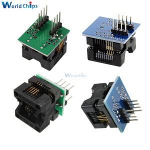 SOIC8 SOP8 ~ DIP8 IC 소켓 와이드 바디 시트 150mil 200mil 프로그래머 어댑터 파란색/녹색 스마트 전자