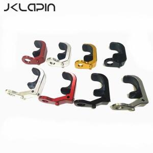 JKLapin 자전거 E형 버클 알루미늄 접이식 전면 포크 훅 브롬톤 호환용