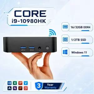 미니 컴퓨터 윈도우 i9 램 SSD WIFI BT5.2 HD 게이밍 오피스 학습용 PC