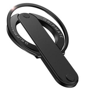GRIPMATE 2ND 마그네틱 폰 링 홀더 슬림 MAGSAFE 핑거 루프 그립 | 양면 자석 수직 및 수평 킥스탠드 아이폰호환 18 PRO MAX 17 16 15 14 13 12 호환 블랙