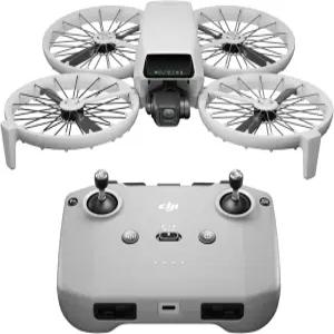 DJI Flip (RC-N3) 4K UHD 카메라 탑재 드론 249g 미만 3축 짐벌 안정화 44 000피트/13km 비디오 전송