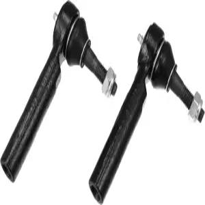 X AUTOHAUX 2pcs 전면 외부 타이 로드 엔드 링크 키트 서스펜션 스티어링 ES800223 캐딜락 에스컬레이드