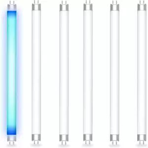 다이나트랩 DT2000XL DT2000XLP DT2000XLPSR 모기장 1에이커 곤충 덫용 T5 6W BL UV 전구(6팩)와 호환되는