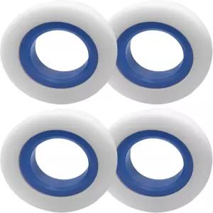 4Pack ShareGoo 1.9인치 타이어 폼 듀얼 스테이지 고무 내부 및 외부 인서트 축 SCX10 90046 트랙사스 TRX4