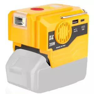 디월트 20V MAX 리튬이온 배터리 20V~120V 어댑터용 파워 인버터