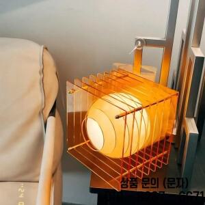 변색 아크릴 데스크 램프 충전식 조명 침실 분위기 장식 소품 홈 데코 야간 선물