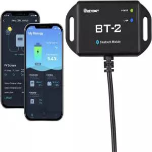 태양광 시스템용 Renogy BT-2 블루투스 모듈 - DC 홈 앱을 통한 무선 모니터 및 제어 RS485/RJ45 포트