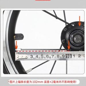 12G 자전거 스포크, 45 카본강, 전기 MTB, 로드 휠 부품, 내구성  검은색 교체용 액세서리 세트