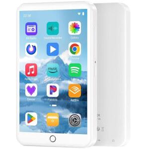 블루투스 및 WIFI 지원 FANVACE 96GB MP3 플레이어 ANDROID 13 MP4 4인치 터치스크린 스피커 3GB RAM 32GB ROM AUDIBLE SPOTIFY MUSIC AMAZON MUSIC PLAY 스토어