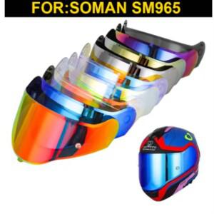 SOMAN 965 REVO 바이크 오토바이 헬멧 라이딩 렌즈 선바이저 윈드쉴드 교체 액세서리