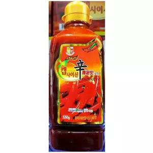 [RG7N3437]식재료 캡사이신소스 청우 550g