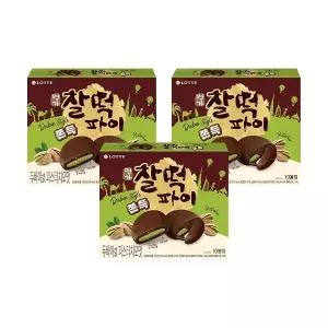 두쫀쿠 찰떡파이 피스타치오맛 300g x3개