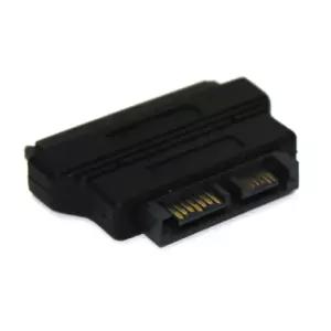 Coms SATA to Slimline 변환젠더. 일반 ODD를 슬림라인 SATA로젠더어답터 PC젠더 컴