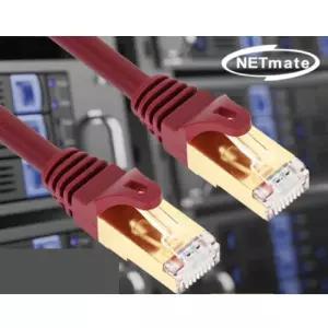 NETmate CAT.7 SSTP 다이렉트 케이블 3m인터넷연결선 인터넷 LAN 랜CAT7 평면 HDMI 와이파이공유기 CAT7